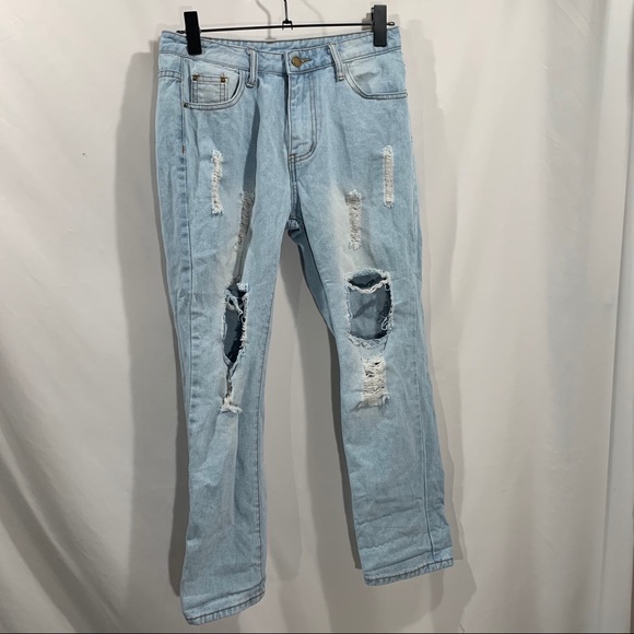 Schein Denim - Schein Women’s Medium Distressed Jeans